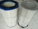 Filtro de repuesto del cartucho del polvo del aire de 660 milímetros filtro externo del panel del diámetro de 325 milímetros